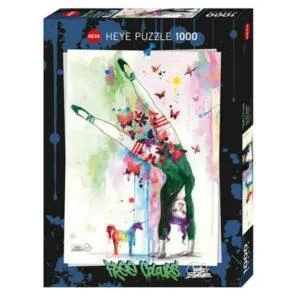 PUZZLE HEYE FREE COLOURS - L. ZOMBIE : MINI LICORNE - 1000 PIECES