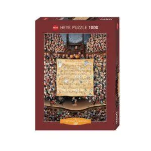 PUZZLE HEYE CARTOON CLASSICS - J-JACQUES LOUP : LA PARTITION - 1000 PIECES