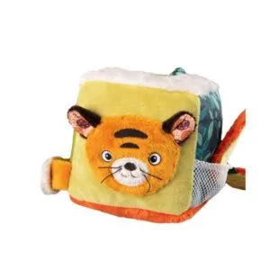 CUBE D'ACTIVITES EN TISSU - DANS LA JUNGLE - MOULIN ROTY