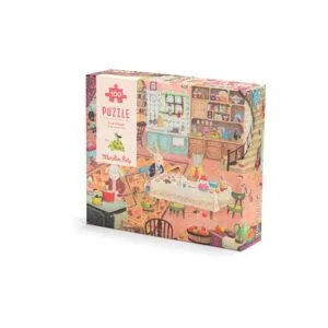 PUZZLE MOULIN ROTY : A LA MAISON - LA GRANDE FAMILLE - 100 PIECES