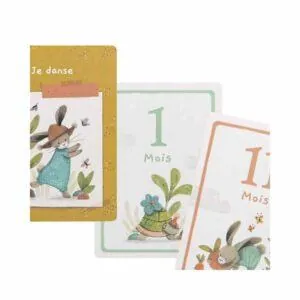 SET VAISSELLE PORCELAINE - TROIS PETITS LAPINS - MOULIN ROTY