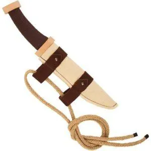 COUTEAU VIKING SEAX FOURREAU EN FEUTRINE - VAH