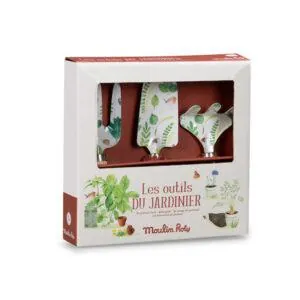 SET DE 3 OUTILS DE JARDINAGE - LE JARDIN DU MOULIN - MOULIN ROTY