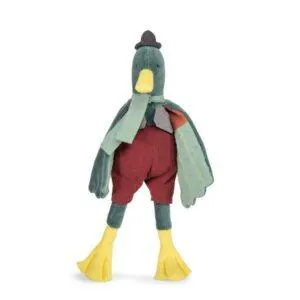 PELUCHE CANARD SIMONET - POMME DES BOIS - MOULIN ROTY