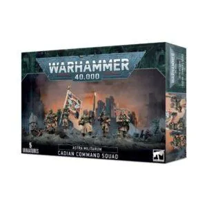 WARHAMMER 40K - ASTRA MILITARUM - CADIAN COMMAND SQUAD