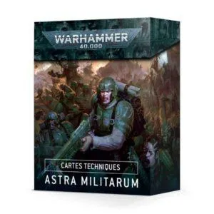 WARHAMMER 40K - CARTES TECHNIQUES - ASTRA MILITARUM-