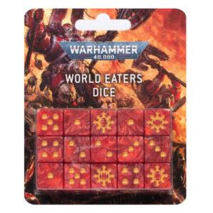 WARHAMMER 40K - WORLD EATERS - DICE SET