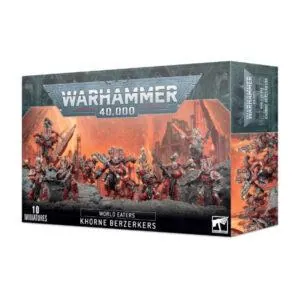 WARHAMMER 40K - WORLD EATERS - KHORNE BERZERKERS : BERZERKERS DE KHORNE
