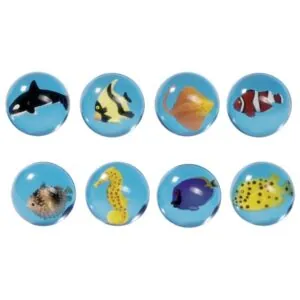 BALLE REBONDISSANTE POISSON - GOKI