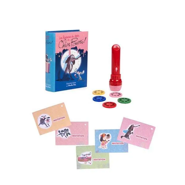 COFFRET LAMPE A HISTOIRE - CHIEN POURRI ECOLE DES LOISIRS - MOULIN ROTY – Image 2