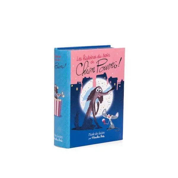 COFFRET LAMPE A HISTOIRE - CHIEN POURRI ECOLE DES LOISIRS - MOULIN ROTY