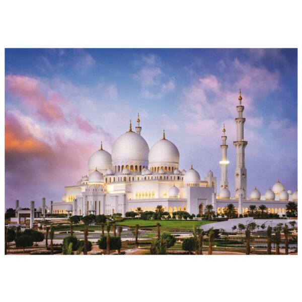 PUZZLE EDUCA : GRANDE MOSQUEE CHEIKH ZAYED - 1000 PIECES – Image 2