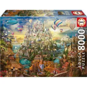 PUZZLE EDUCA : VILLE DE REVE - 8000 PIECES