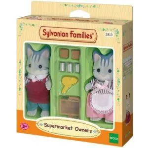 CHATS GRIS COMMERCANTS - SYLVANIAN FAMILIES