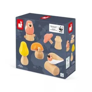 OISEAUX ET CHAMPIGNONS A VISSER - JANOD