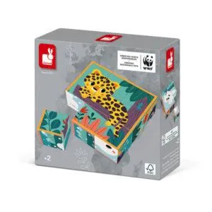 CUBES EN CARTON ANIMAUX - JANOD
