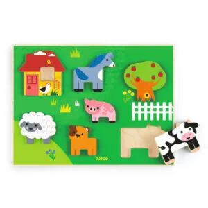 PUZZLE DJECO RELIEF : FARM STORY
