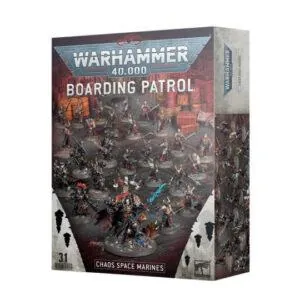 WARHAMMER 40K - CHAOS SPACE MARINES - BOARDING PATROL