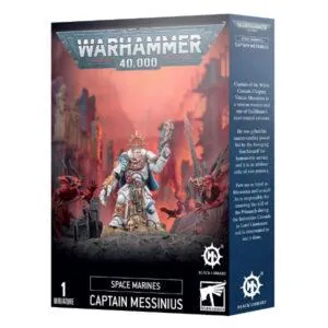 WARHAMMER 40K - SPACE MARINES - CAPTAIN MESSINIUS