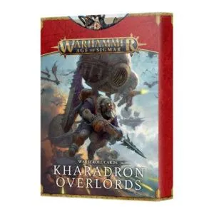 WARHAMMER AGE OF SIGMAR - WARSCROLLS CARDS - KHARADRON OVERLORDS