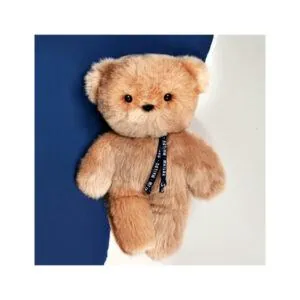 PELUCHE LE PETIT FRENCHIE MARRON CLAIR 30 CM - MAILOU