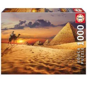 PUZZLE EDUCA : CHAMEAU DANS LE DESERT - 1000 PIECES