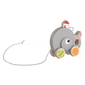 JOUET A TIRER - BALEINE WILMA - BABABOO AND FRIENDS