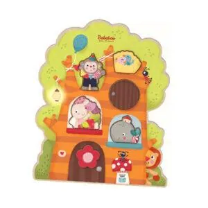 PUZZLE DECOUVERTE - FETE DANS LA CABANE - BABABOO AND FRIENDS