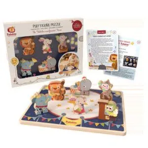 PUZZLE A FORMES - L'ORCHESTRE DE BABABOO ET SES AMIS