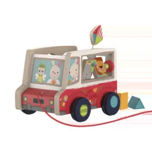JOUET A TIRER - LES AMIS EN PROMENADE - BABABOO AND FRIENDS