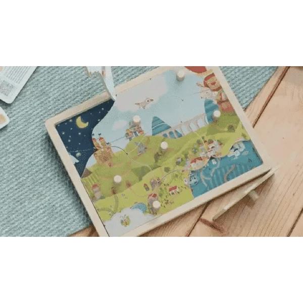 PUZZLE DECOUVERTE - JOUR ET NUIT - BABADOO AND FRIENDS – Image 3