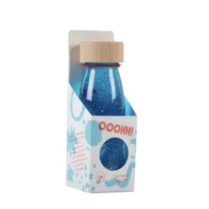 BOUTEILLE SENSORIELLE FLOAT BLEUE - PETIT BOUM