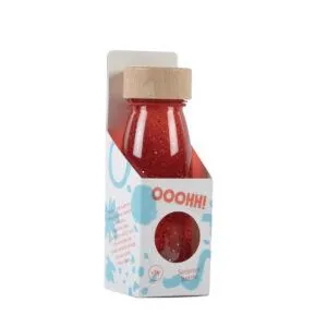 BOUTEILLE SENSORIELLE FLOAT ROUGE - PETIT BOUM