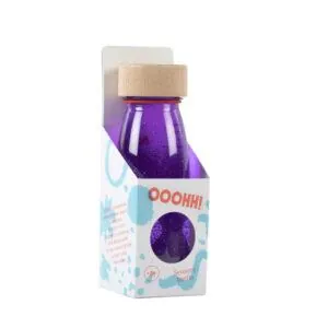 BOUTEILLE SENSORIELLE FLOAT VIOLET - PETIT BOUM