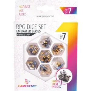 EMBRACED SERIES -CURSED SHIP- SET DE 7 DÉS JDR