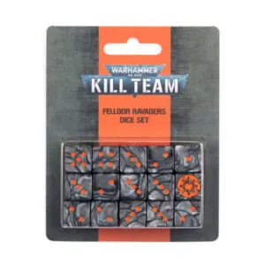 WARHAMMER 40K - KILL TEAM - FELLGOR RAVAGERS DICE SET