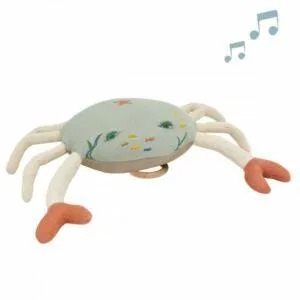 COUSSIN MUSICAL CRABE MINT - L'OISEAU BATEAU
