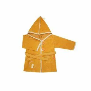 PEIGNOIR CHAT CARAMEL 4/6 ANS - L'OISEAU BATEAU