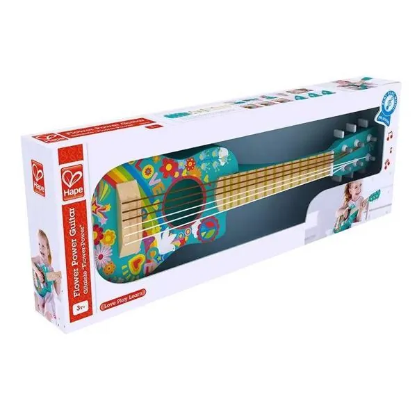 GUITARE FLOWER POWER - HAPE