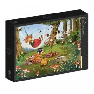 PUZZLE GRAFIKA - ART COLLECTION - F. RUYER : PIC NIQUE DE LA SORCIERE - 500 PIECES