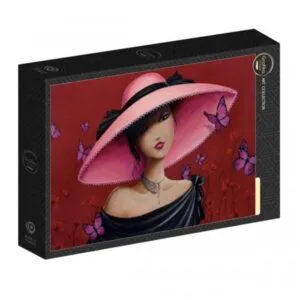 PUZZLE GRAFIKA - ART COLLECTION - MISSTIGRI : AUDREY - 1000 PIECES