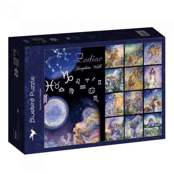 PUZZLE BLUEBIRD - J. WALL : SIGNES DU ZODIAQUE - 3000 PIECES