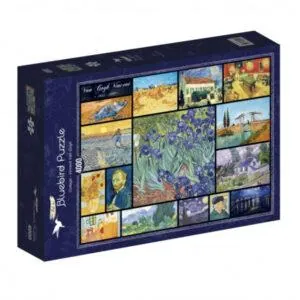 PUZZLE BLUEBIRD - V.V GOGH : COLLAGE - 4000 PIECES