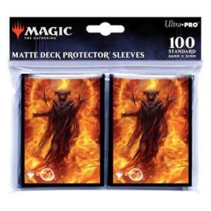 MTG - LORD OF THE RINGS 100CT SLEEVES 3 SAURON