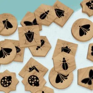 OISEAUX DE PARADIS – Jetons en Bois Deluxe