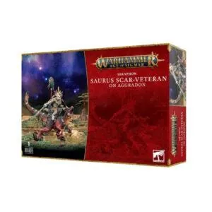 WARHAMMER AGE OF SIGMAR - SERAPHON - SAURUS SCAR VETERAN ON AGGRADON