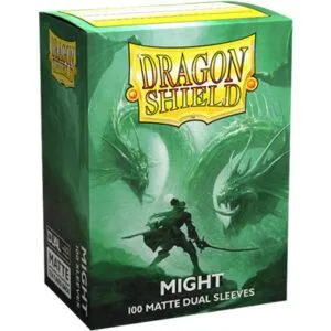 100 DRAGON SHIELD DUAL MATTE - MIGHT