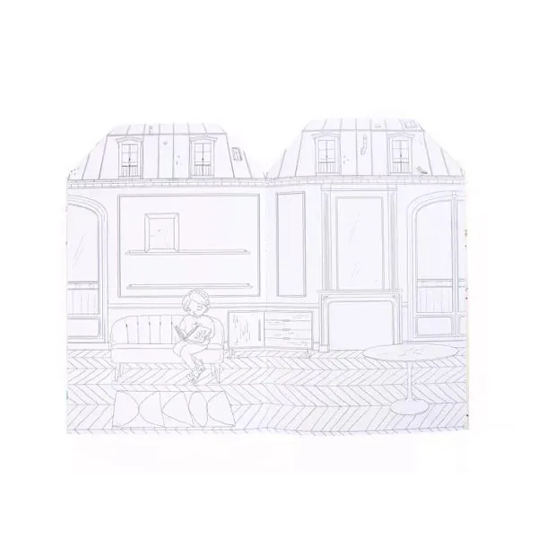 CAHIER 145 STICKERS - LES PARISIENNES - MOULIN ROTY – Image 2