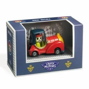 VOITURE CRAZY MOTORS - RED SKULL - DJECO
