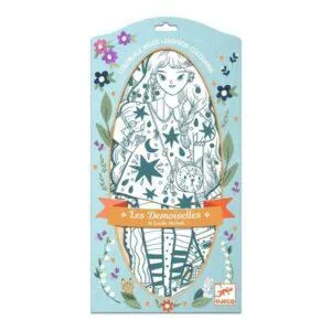 COLORIAGE MODE - GRAND FORMAT - LES DEMOISELLES - ANGELE ET SES AMIES - DJECO